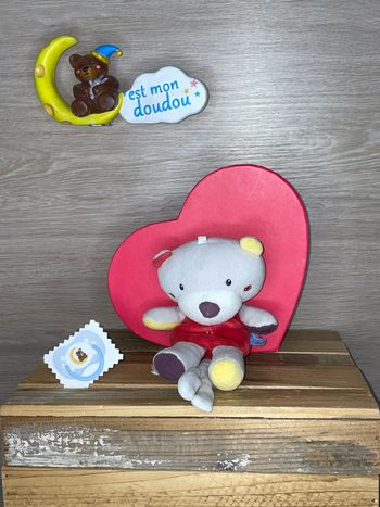 SDO112 doudou ours 🐻 sucre d’orge