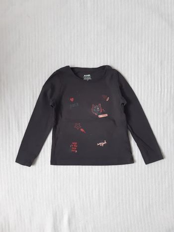 Tee shirt manches longues Kiabi 3 ans