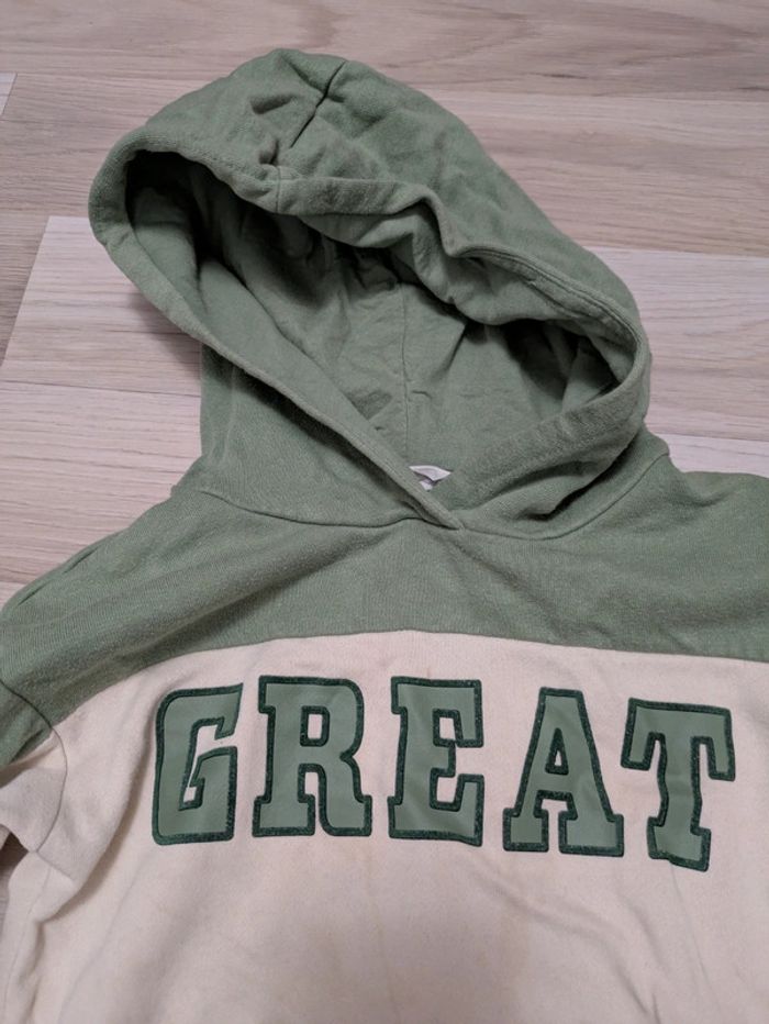 Sweat à capuche garçon 4 ans - photo numéro 2