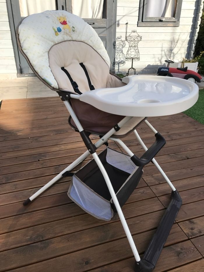 Chaise haute pliable Winnie l’ourson - photo numéro 2