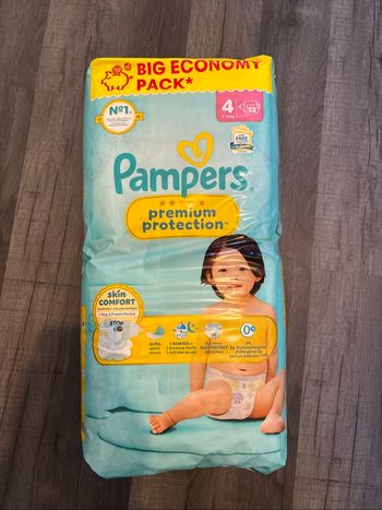 Couches Pampers prenium protection