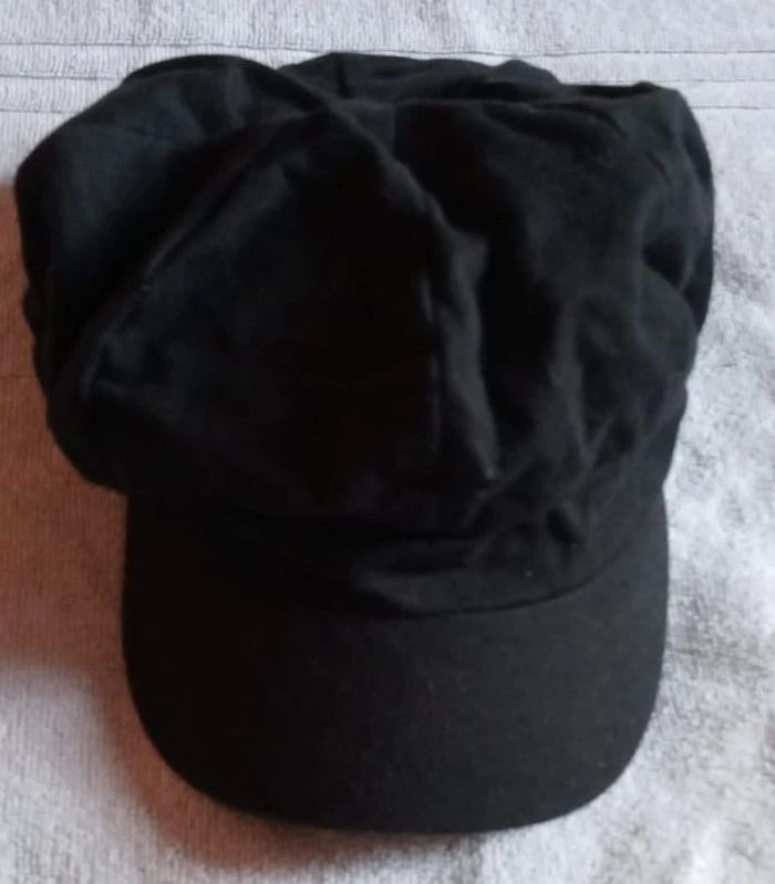 Casquette noire Taille 56 cm - photo numéro 2