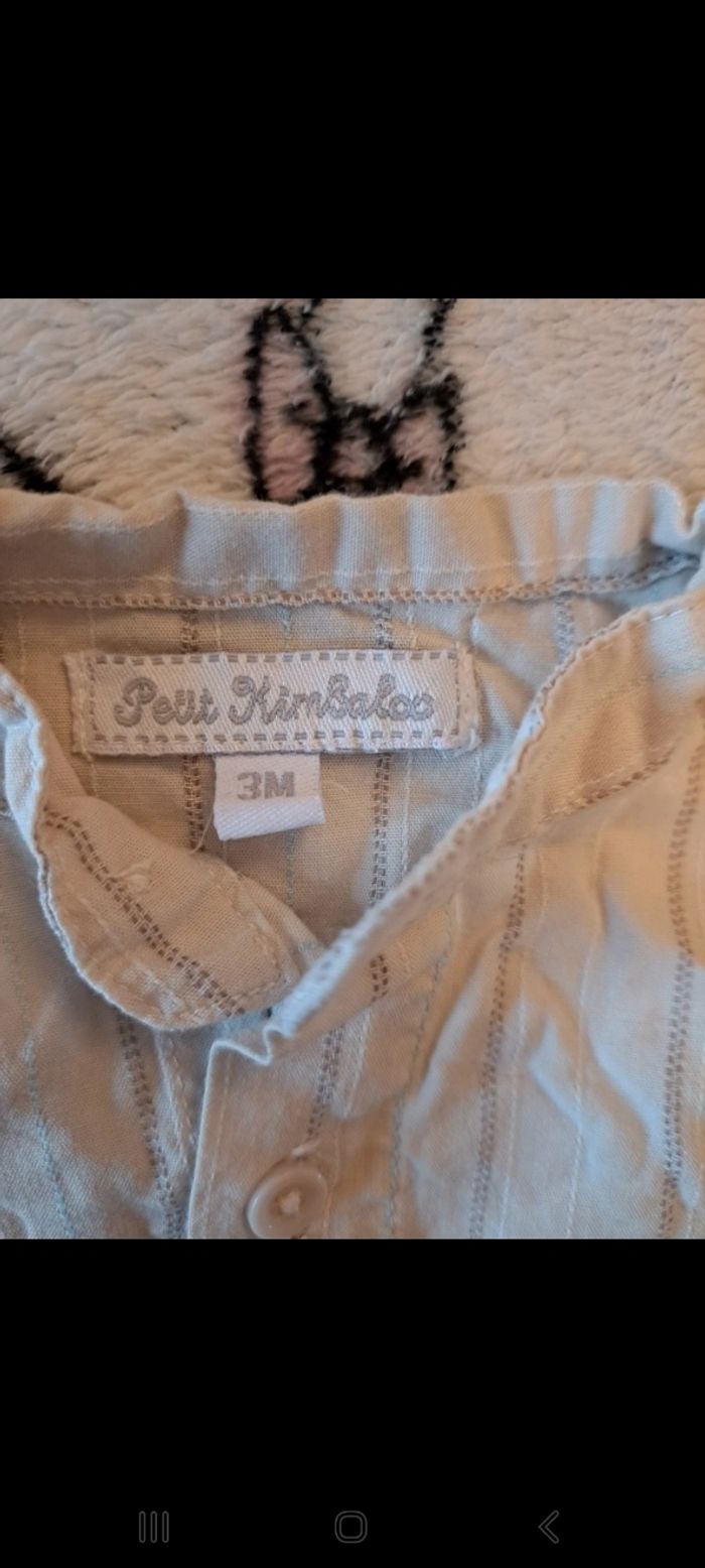 Chemise garçon 3 mois - photo numéro 2