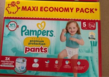 maxi Pampers premium protection taille 5