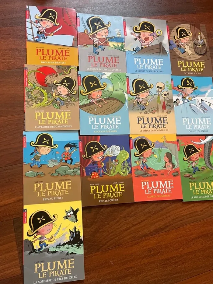 Lot plume le pirate