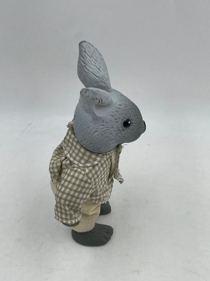 Figurine copains de la forêt Berchet le papa famille lapins 15 cm - photo numéro 3