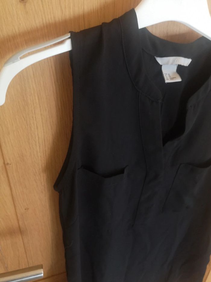 Blouse sans manche H&M en noir xs - photo numéro 3