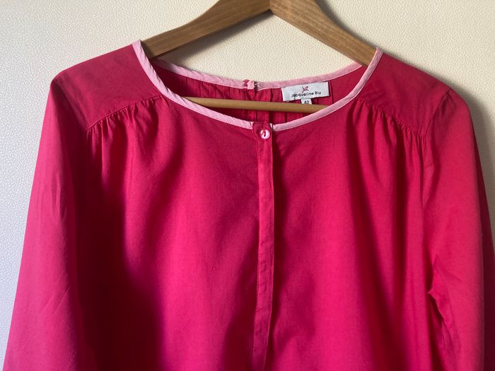 tunique chemise manche retroussable - photo numéro 3