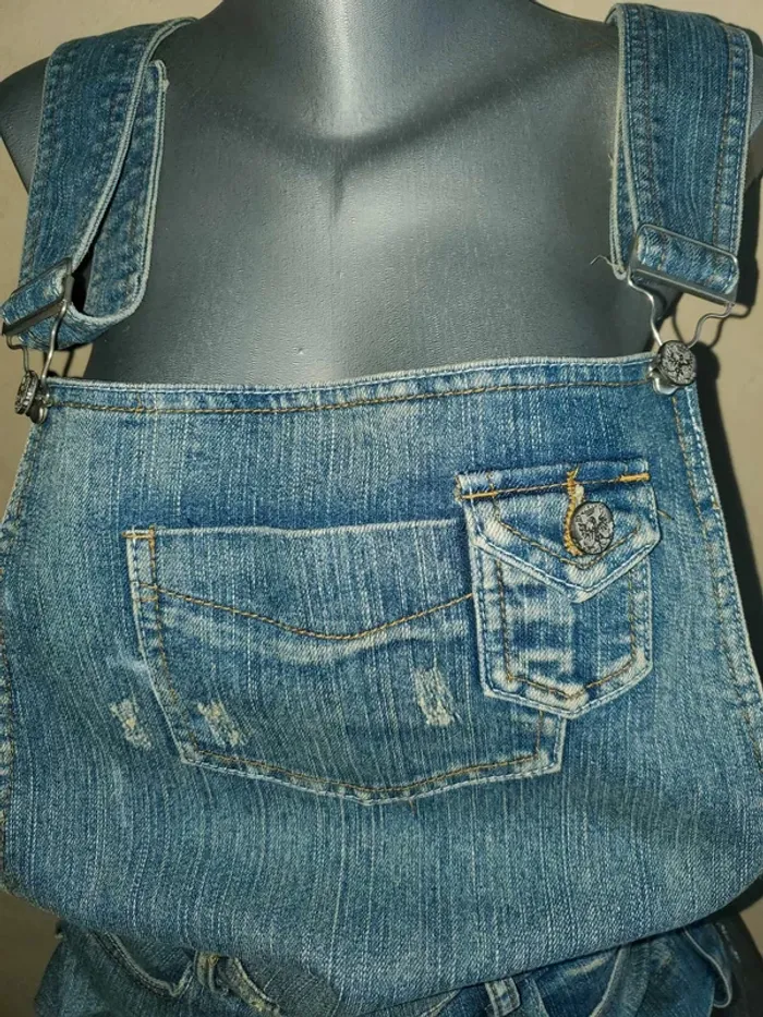 salopette short femme taille 34 - photo numéro 4