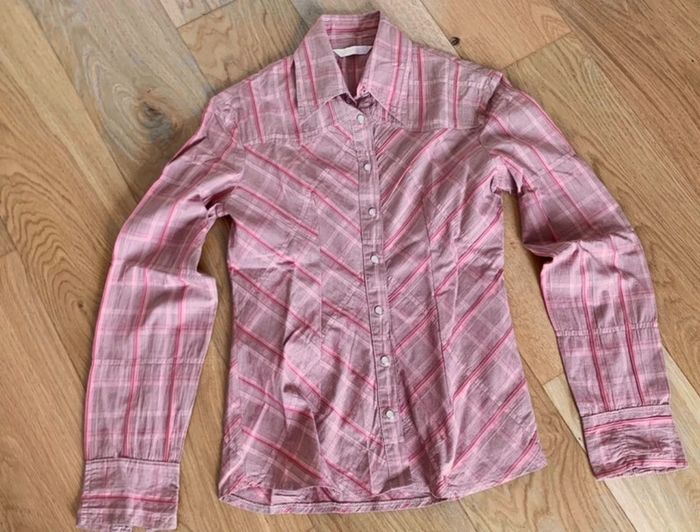 Chemise à carreaux Promod taille 36 - photo numéro 5