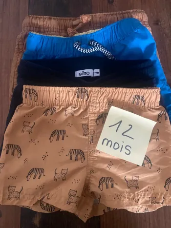 Lot short 12mois