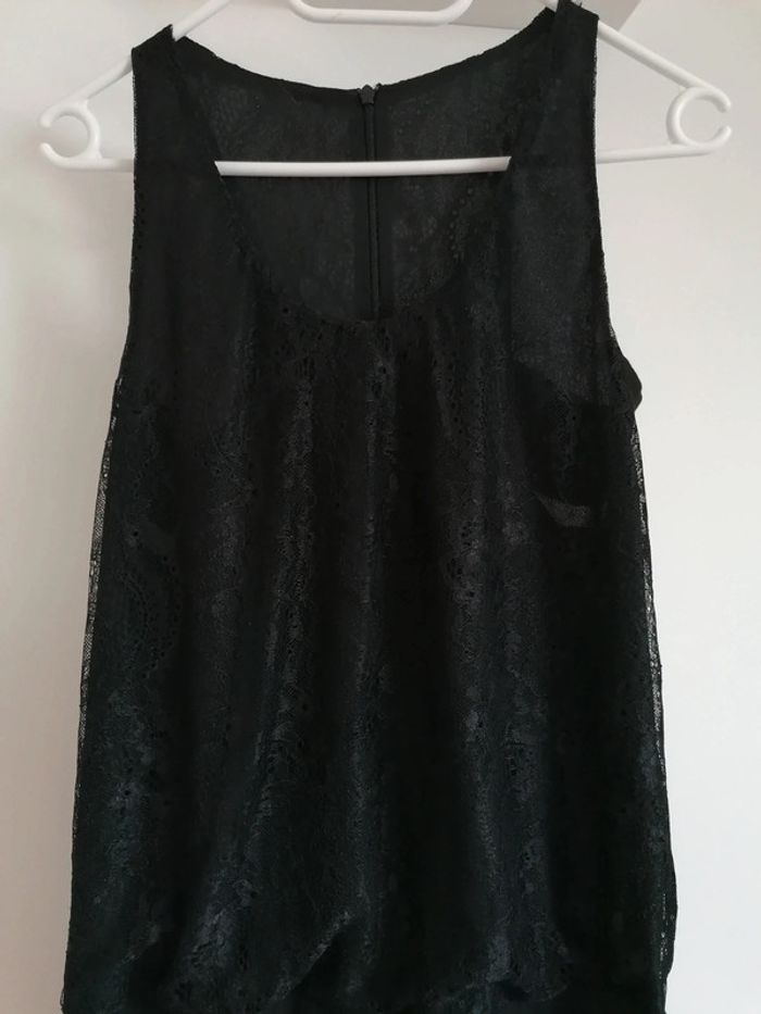 Combishort haut dentelle taille S - photo numéro 2