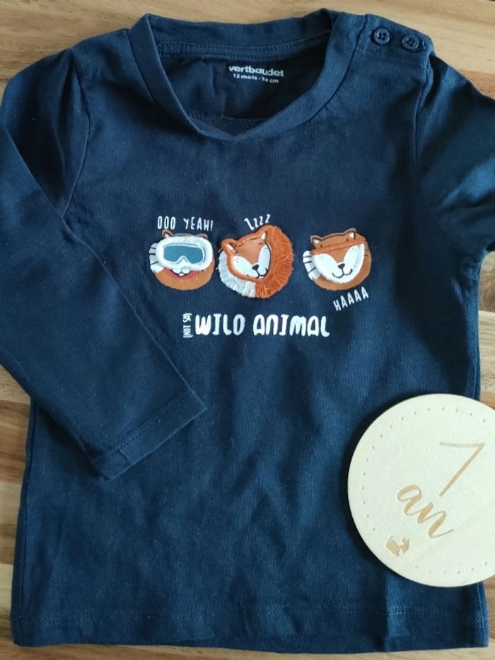 T-shirt manches longues Vertbaudet