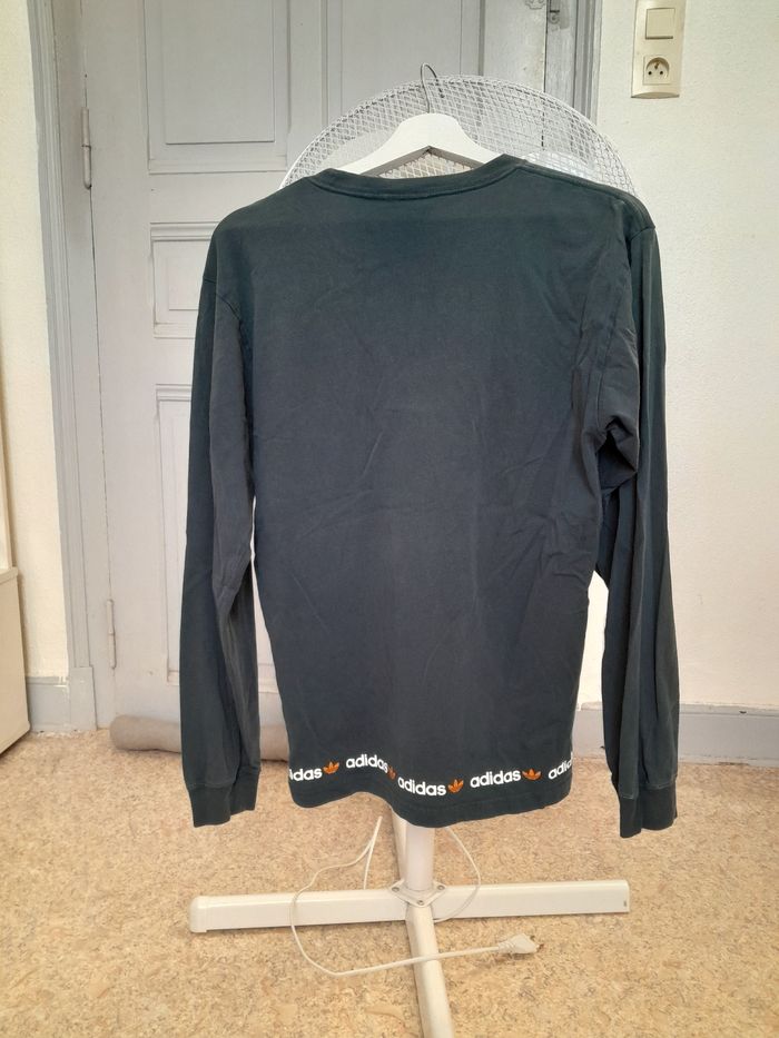 Tee-shirt manches longues ADIDAS  homme - photo numéro 3