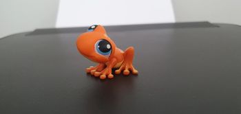 Littlest Pet Shop année 2007 Grenouille orange