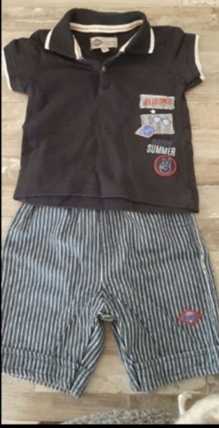 Ensemble 9 mois garçon été