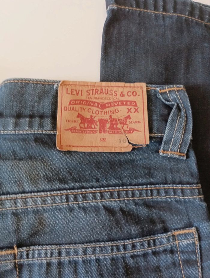 Pantalon jeans garçon Levi's Strauss taille 10 ans - photo numéro 7