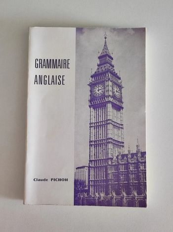 Livre Grammaire Anglaise