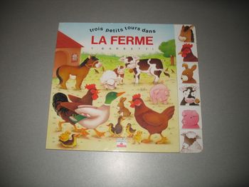 LIVRE : TROIS PETITS TOURS DANS LA FERME "FLEURUS ENFANTS" - n°22