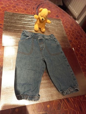 Jean mixte 12 mois type jegging 6 a 12 mois