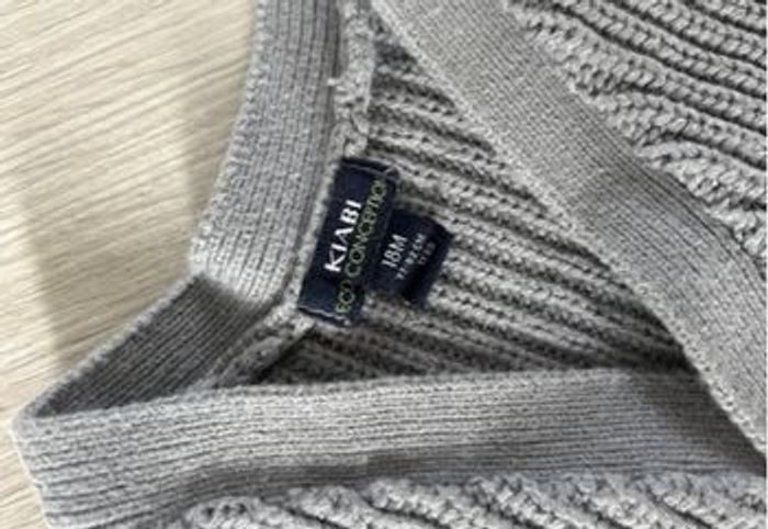 Gilet gris 18 mois - photo numéro 2
