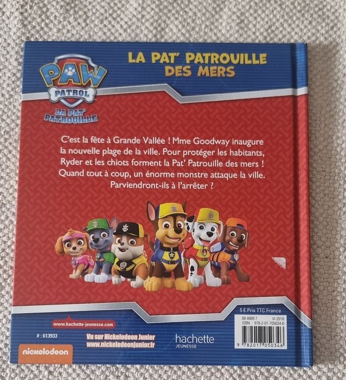 Livre "La Pat' Patrouille des mers" - photo numéro 2