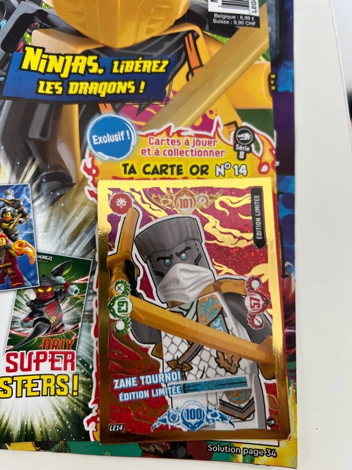 Lego ninjago Jay comics 892503 - photo numéro 3