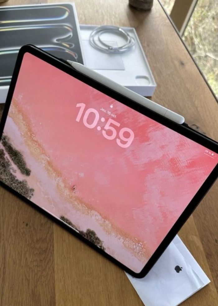Apple iPad Pro 13 Pouces M4 Wi-Fi 256 Go 2024 + Apple Pencil USB-C en parfait état