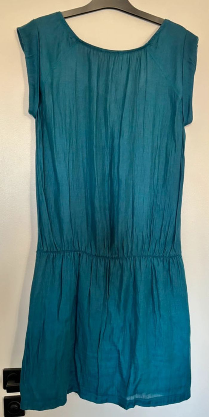 Robe bleu canard t.38 - photo numéro 4