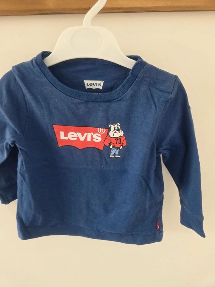 Tee-shirt manches longues levi's 6m - photo numéro 2