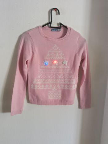 Pull de noël fille taille 8/10 ans 