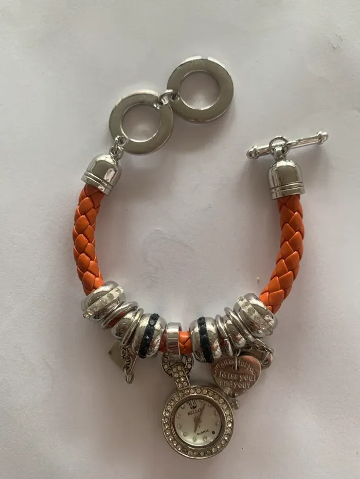Bracelet à breloques avec montre - photo numéro 3