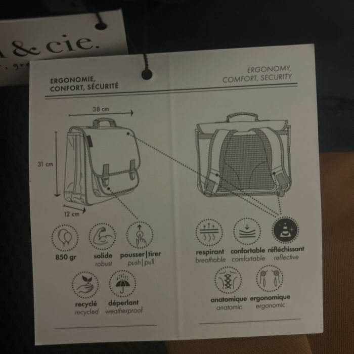 Cartable caramel & cie - photo numéro 3