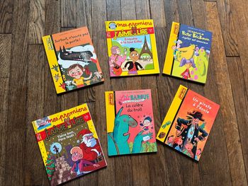 Lot 6 livres 6-8 ans  Valeur du lot environ 33 euros