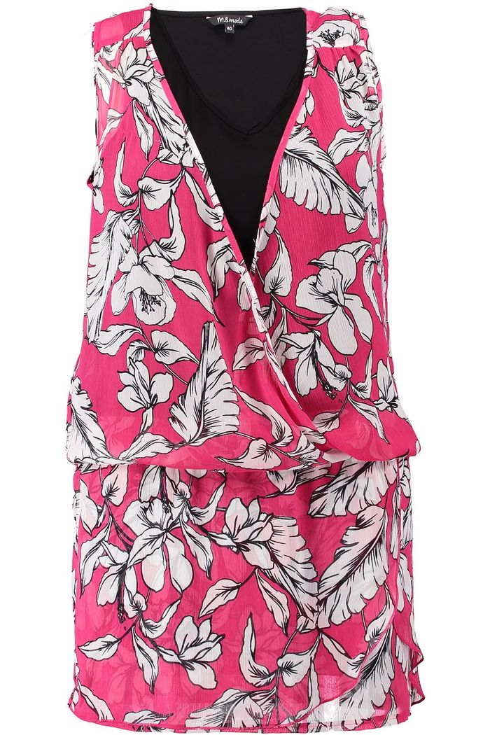 Robe sans manche ample