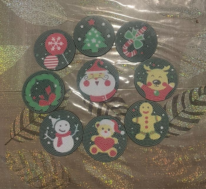 Sous verres de Noël - photo numéro 2