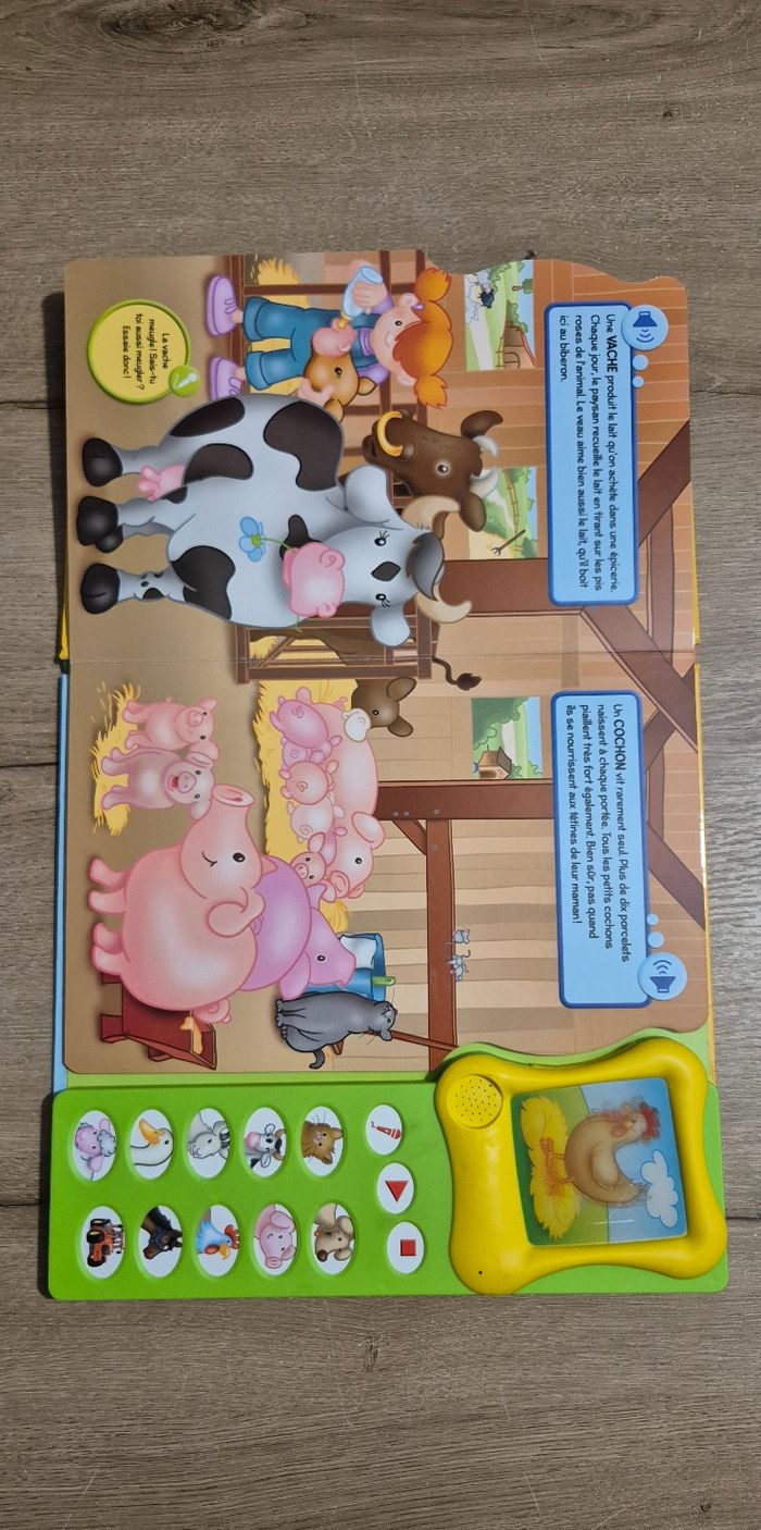 Mon grand livre sonore : La ferme - photo numéro 6