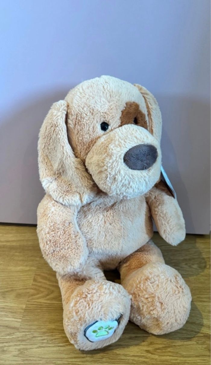 Peluche Gipsytoys Spilky Chien Caramel 47cm - neuf - photo numéro 2