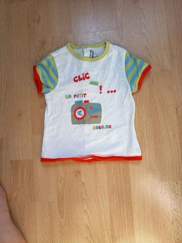 T-shirt garçon 12 mois