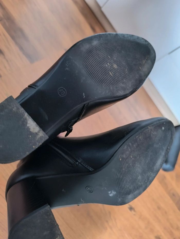 Bottines à talon Pimkie taille 40 noir - photo numéro 6