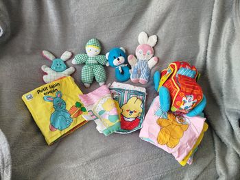 Jouets bébé en tissu