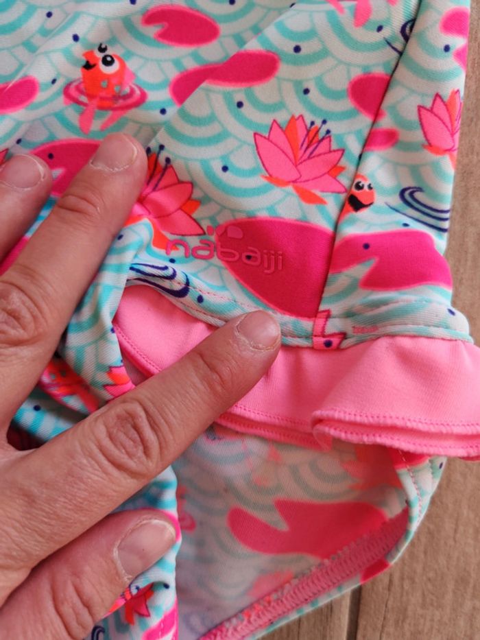 Maillot de bain une pièce rose 18 mois - photo numéro 3