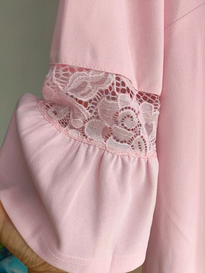 Robe mini rose poudrée 40 - photo numéro 4