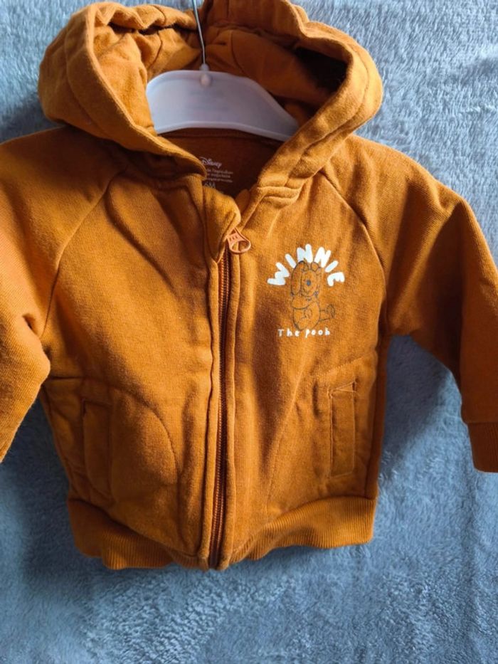 Gilet a capuche Winnie l'ourson Disney 6 mois