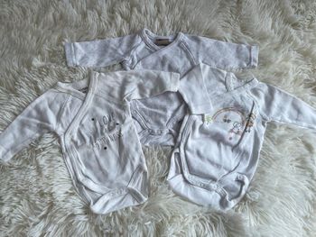 Lot de 3 bodies manches longues