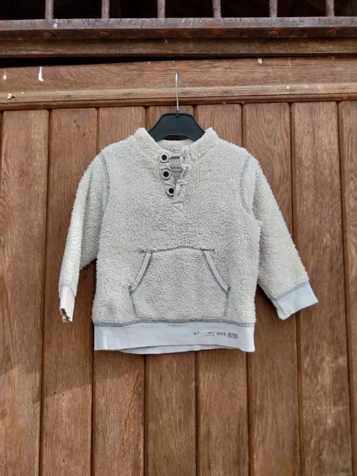 Pull moumoute bébé garçon 2 ans ikks
