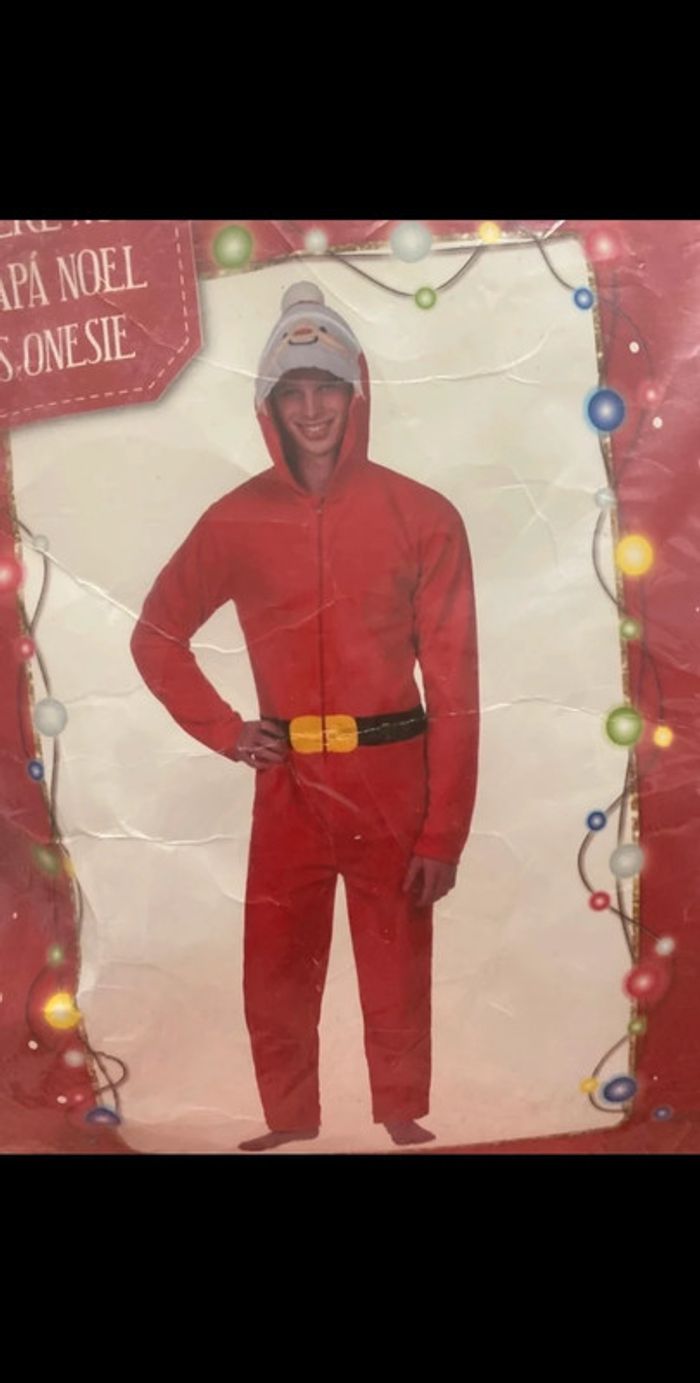 Déguisement Père Noël taille S/M - photo numéro 2