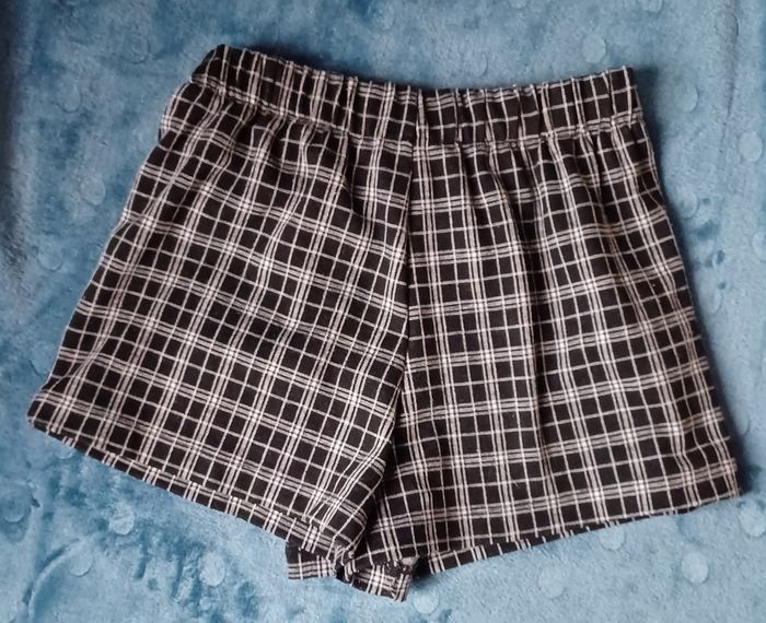 Jupe short à carreaux - photo numéro 4