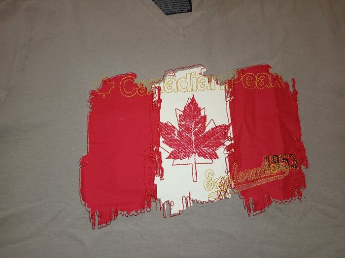 Lot 2 t-shirts manches courtes Canadian Peak 👨 taille XXL - photo numéro 7