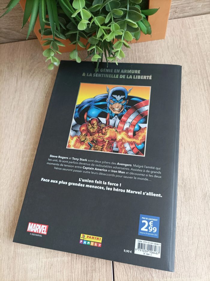 Comics Album Marvel Iron-Man & Captain America Panini - photo numéro 5